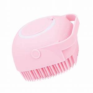 Silicone Body Brush Shower Scrubber with Shower Gel Dispenser Function